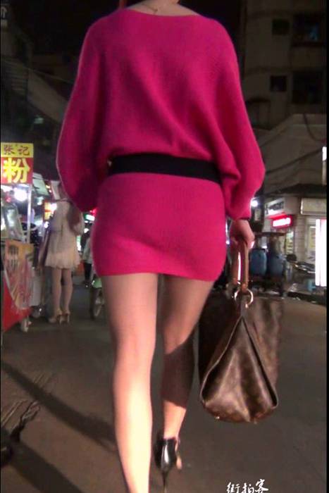 [街拍客视频]jx0601 极品丰臀超短裙肉丝美女